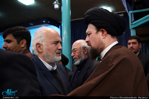 مراسم وداع با پیکر آیت الله هاشمی رفسنجانی(ره) در حسینیه جماران-10