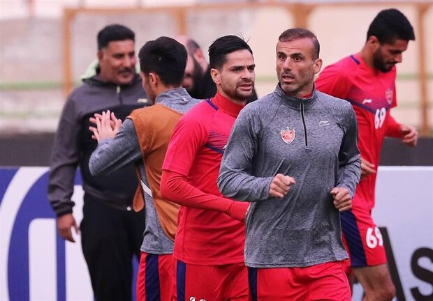 تمرینات هوازی آخرین برنامه پرسپولیسی‌ها قبل از سفر به قطر
