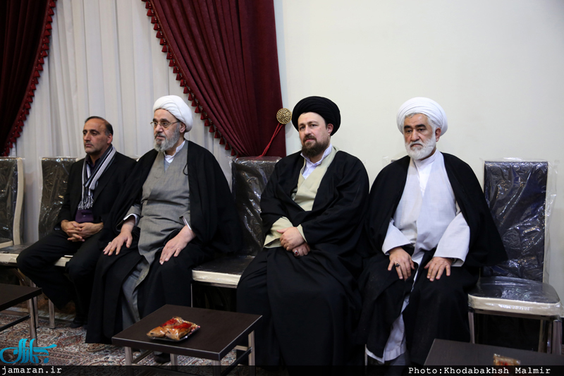 دیدار جمعی از مدیران آموزش و پرورش استان تهران با سید حسن خمینی