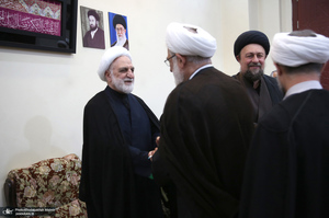 حاشیه مراسم تجدید میثاق مسئولان عالی قضایی با آرمان های حضرت امام خمینی (س)
