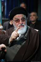 مراسم وداع با پیکر آیت الله هاشمی رفسنجانی(ره) در حسینیه جماران-17