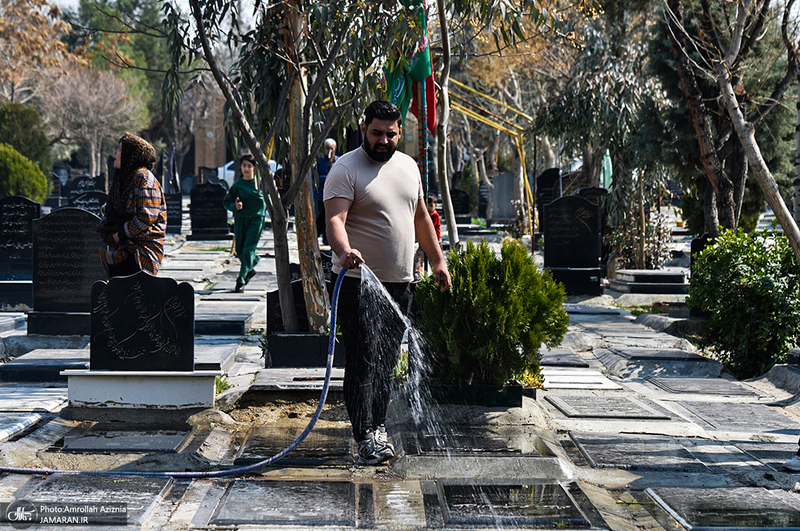 آخرین پنجشنبه سال در بهشت زهرا (س) تهران