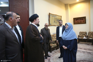 دیدار رئیس و مدیران سازمان حفاظت محیط زیست با سید حسن خمینی