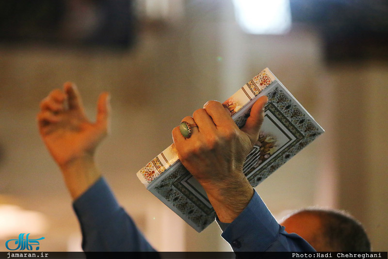 مراسم احیاء شب نوزدهم ماه مبارک رمضان در حرم مطهر حضرت معصومه(س)