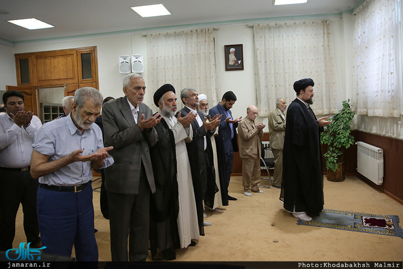 دیدار اعضای شورای مرکزی حزب موتلفه اسلامی با سید حسن خمینی 