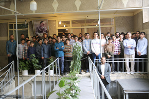 بازدید دانش آموزان مدرسه پیام امام (ره) از جماران