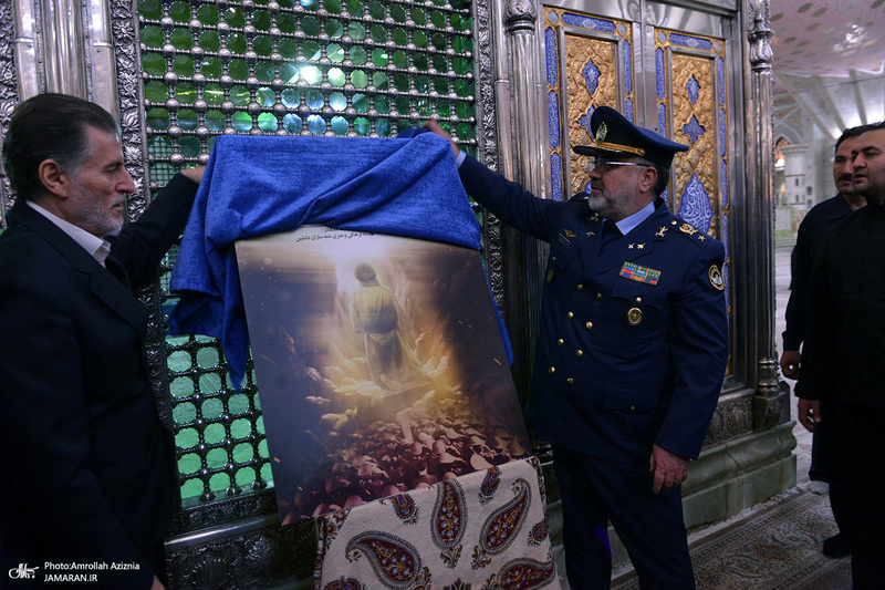 تجدید میثاق فرماندهان نیروی هوایی ارتش با آرمان های حضرت امام (س)