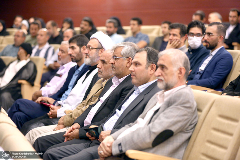 دیدار رئیس و کارکنان موسسه‎ تنظیم و نشر آثار امام خمینی با سید حسن خمینی