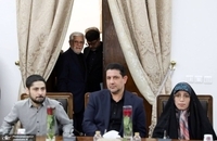 نشست عارف با خبرنگاران (1)