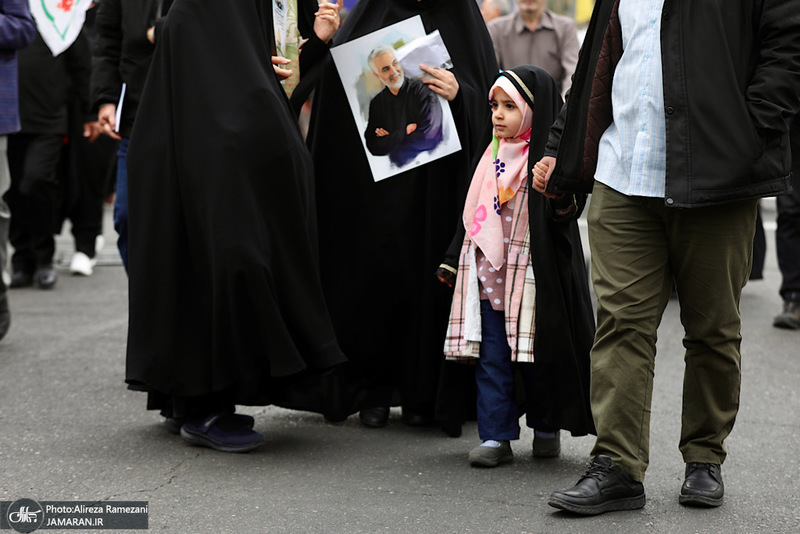 راهپمایی با شکوه روز قدس در تهران-۳