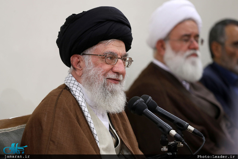 دیدار دست‌اندرکاران کنگره بزرگداشت آیت‌الله مصطفی خمینی(ره) با رهبر معظم انقلاب 