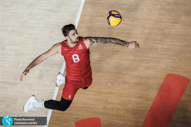 لیگ ملت‌های والیبال| سرویس‌ های آمریکا، ایران را آچمز کرد!+آمار بازی