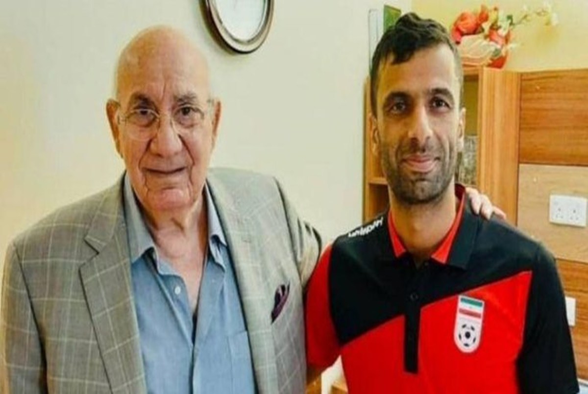 عیادت مهاجرانی از کاپیتان فوتبال ساحلی ایران