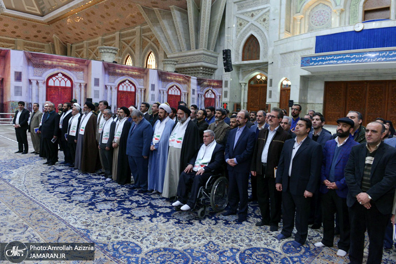 تجدید میثاق اعضای شورای هماهنگی تبلیغات اسلامی با آرمان های حضرت امام(س)