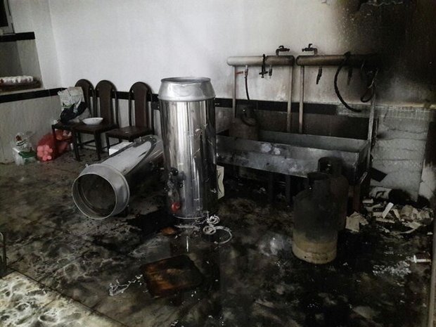انفجار سیلندر گاز ال پی جی در اسلامشهر 4 نفر را روانه بیمارستان کرد