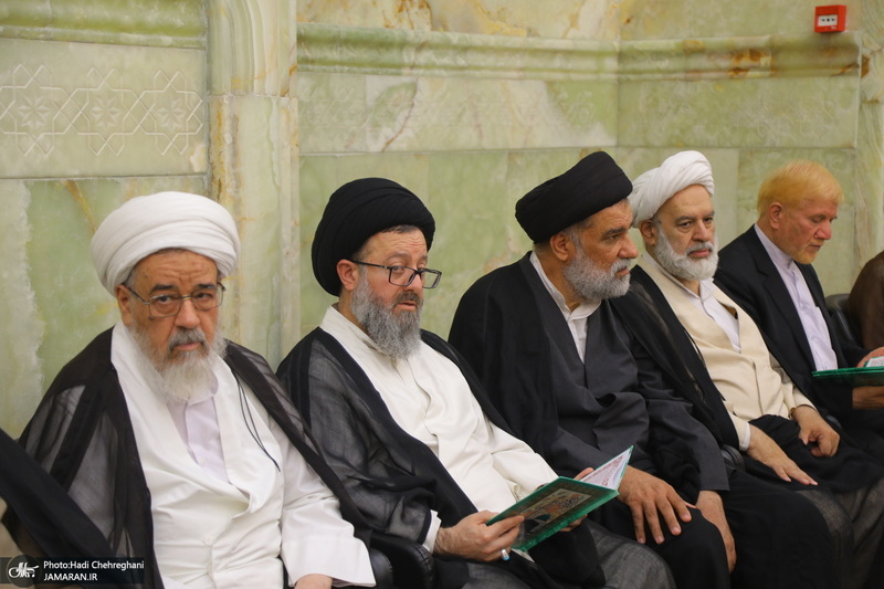مراسم شانزدهمین سالگرد ارتحال آیت الله بهجت‎ (ره) در قم