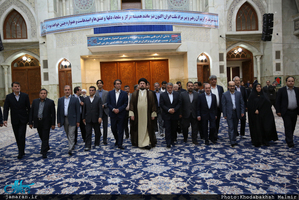 تجدید میثاق اعضای شورای شهر اسلامی شهر تهران با آرمان های امام راحل
