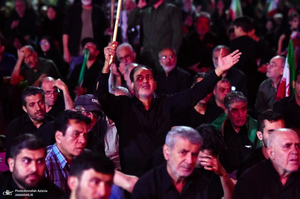 دومین شب محرم و صد و هشتمین اجتماع پر شور مردم در میدان شهدای خلیج فارس