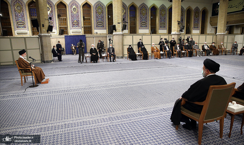 دیدار رئیس و اعضای شورای عالی انقلاب فرهنگی با رهبر معظم انقلاب