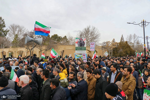 راهپیمایی 22 بهمن در خمین
