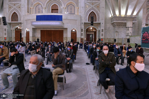 عزاداری شهادت حضرت زهرا(س) در حرم امام خمینی(س)