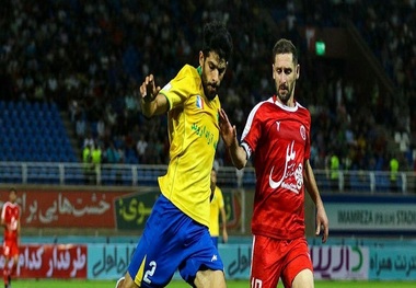 نفت آبادان با یک غایب مقابل نساجی مازندران بازی می کند