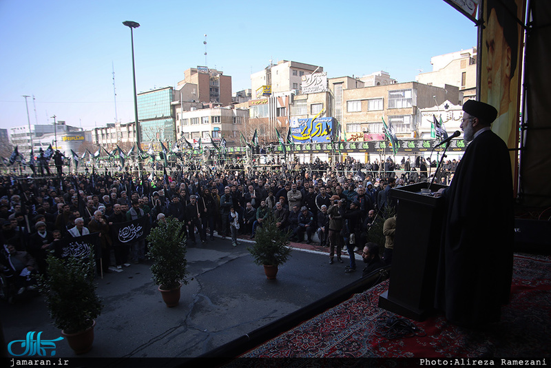 مراسم عزاداری روز شهادت حضرت زهرا(س) در سطح شهر تهران