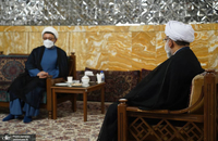 دیدار سرپرست موسسه تنظیم و نشر آثار امام خمینی(س) با تولیت آستان قدس رضوی / مروی - کمساری