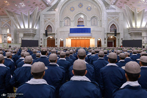 تجدید میثاق دانشجویان و فرماندهان دانشگاه افسری و تربیت پلیس امام حسن مجتبی (ع) با آرمان های امام خمینی (س)