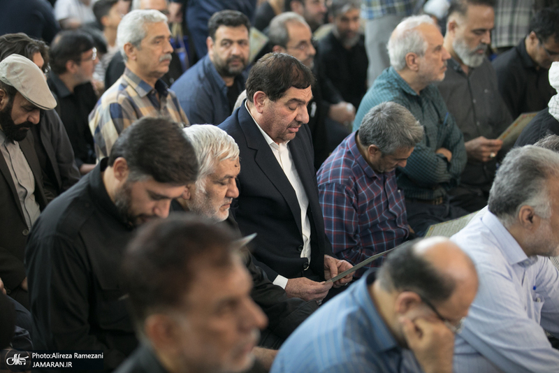 مراسم چهلمین روز شهادت سپهبد حسین سلامی