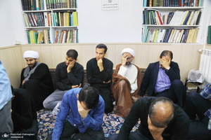 مراسم وداع با آیت الله العظمی شبیری زنجانی (ره)