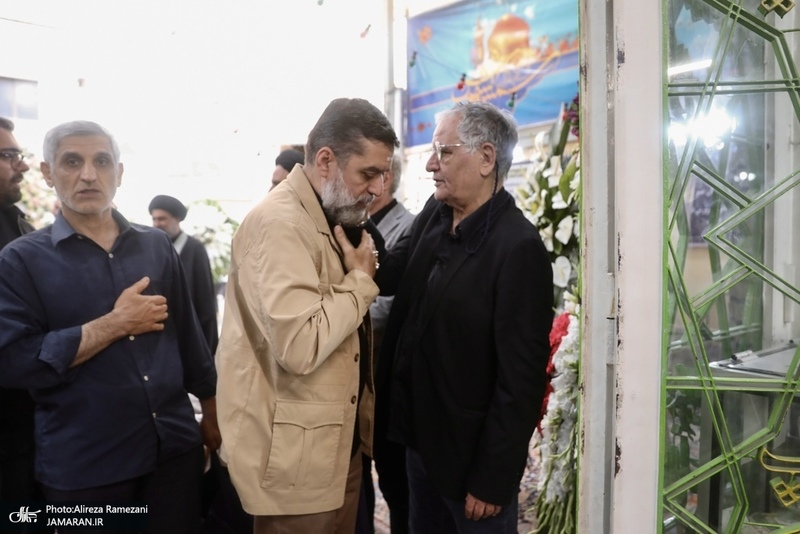 مراسم ختم مادر رسول صدرعاملى