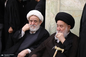 مراسم بزرگداشت مرحوم حاج محمد تقی انصاریان‎ در مسجد اعظم قم