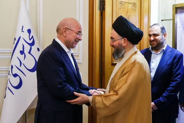 قالیباف در دیدار عمار حکیم: نقش ایران و عراق در ایجاد انسجام میان امت اسلامی بی‌بدیل است/ صهیونیست‌ها به‌دنبال تجزیه ایران هستند/ بخش خصوصی ایران و عراق با ارتباط مستمر قابلیت افزایش حجم تبادلات تجاری را دارند