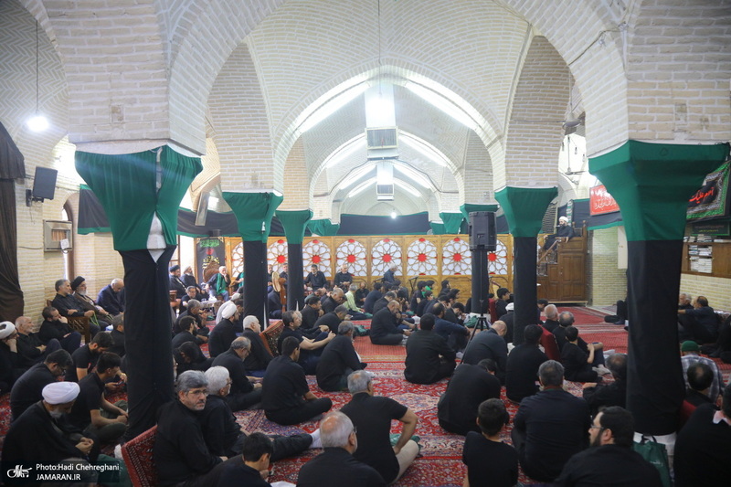 عزاداری تاسوعای حسینی در «مسجد آقا» با بیش از 80 سال سابقه
