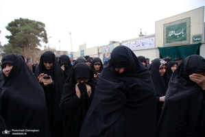 راهپیمایی مردم قم در محکومیت ترور سردار قاسم سلیمانی