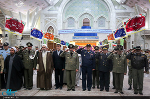 تجدید میثاق ارتشیان با آرمان های حضرت امام خمینی(س)