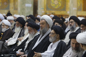 نشست دوره ای اساتید سطوح عالیه و خارج حوزه علمیه قم‎