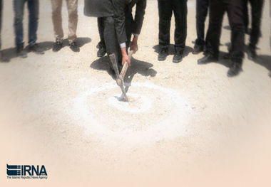 مخزن ذخیره آب لاسجرد کلنگ زنی شد