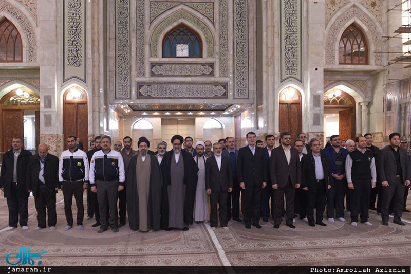 جلسه ستاد دهه فجر انقلاب اسلامی استان تهران در حرم مطهر امام 