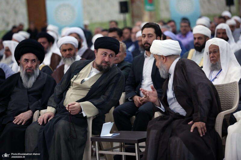تجدید میثاق مهمانان سی و نهمین اجلاس وحدت اسلامی با آرمان‌های امام خمینی(س) -2