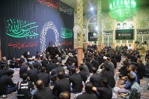 احیای شب بیست و یکم ماه مبارک رمضان در تکیه حاج سید حسن قم