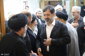 مراسم بزرگداشت آیت الله العظمی شبیری زنجانی (ره) توسط آیت الله للعظمی مکارم شیرازی