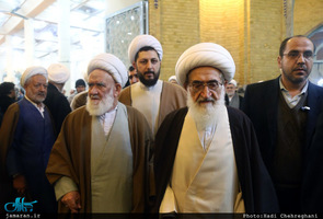 مراسم چهلمین روز درگذشت آیت الله العظمی موسوی اردبیلی(ره) در مسجد اعظم قم