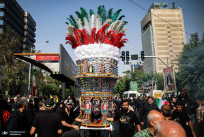 مراسم تشییع شهدای جنگ تحمیلی رژیم صهیونیستی در تهران-7