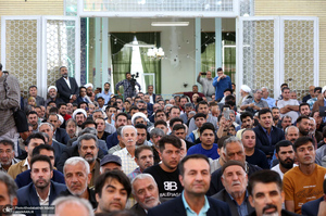 حضور سید حسن خمینی در روستای خیارج استان قزوین -3