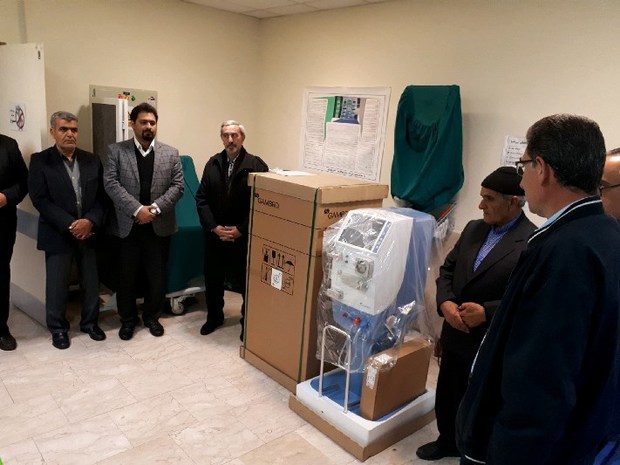 2 دستگاه دیالیز توسط خیّران به بیمارستان فجر ماکو اهدا شد