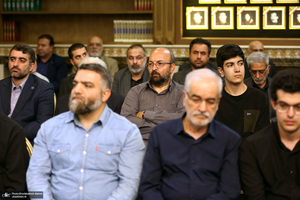 مراسم بزرگداشت محمدعلی جماعتی در حسینیه شماره 2 جماران - 2