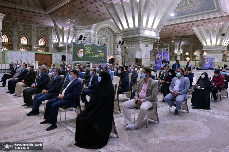 تجدید میثاق رئیس و کارکنان بنیاد شهید با آرمان‌های حضرت امام خمینی (س)