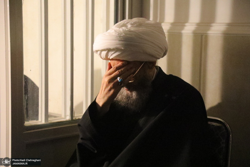 دومین شب عزاداری حضرت فاطمه (س) در بیت آیت الله دوستی زنجانی‎